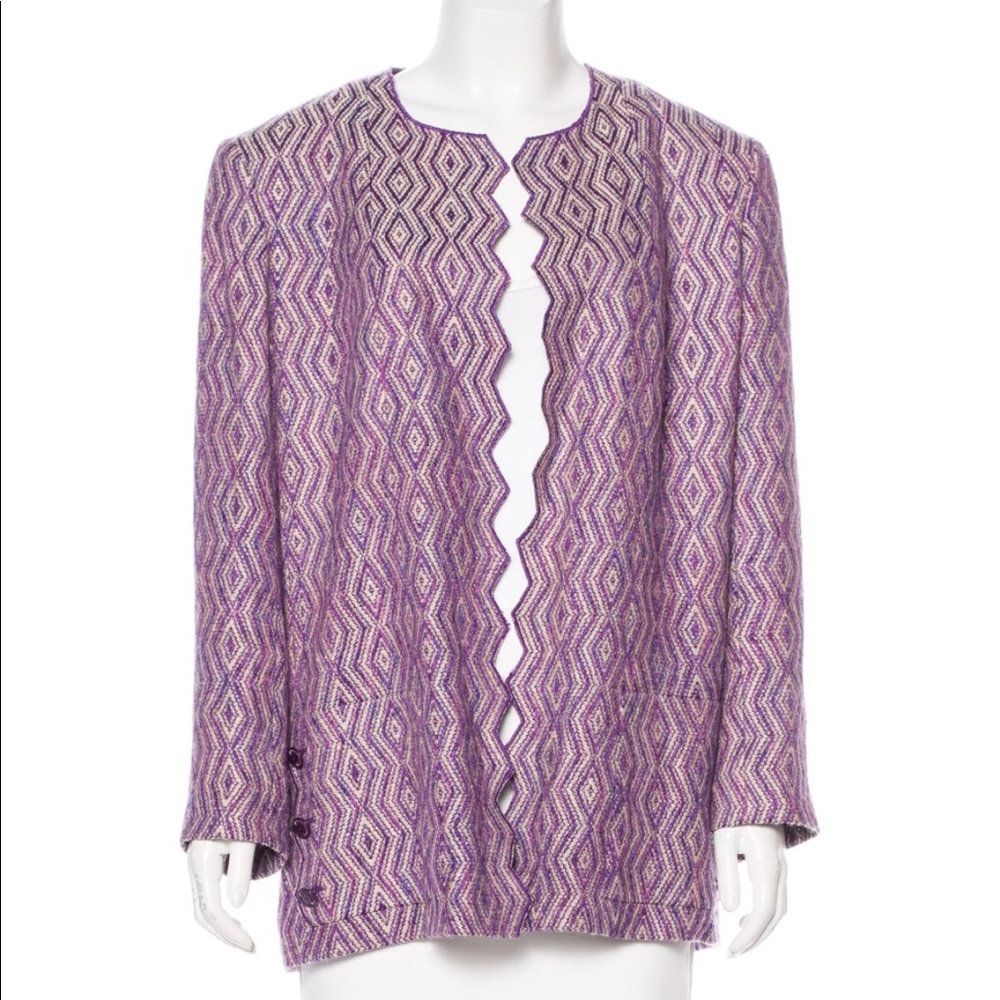 Chanel Jacket in Purple Tweed